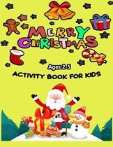 Merry Christmas activity book for kids ages 2-5