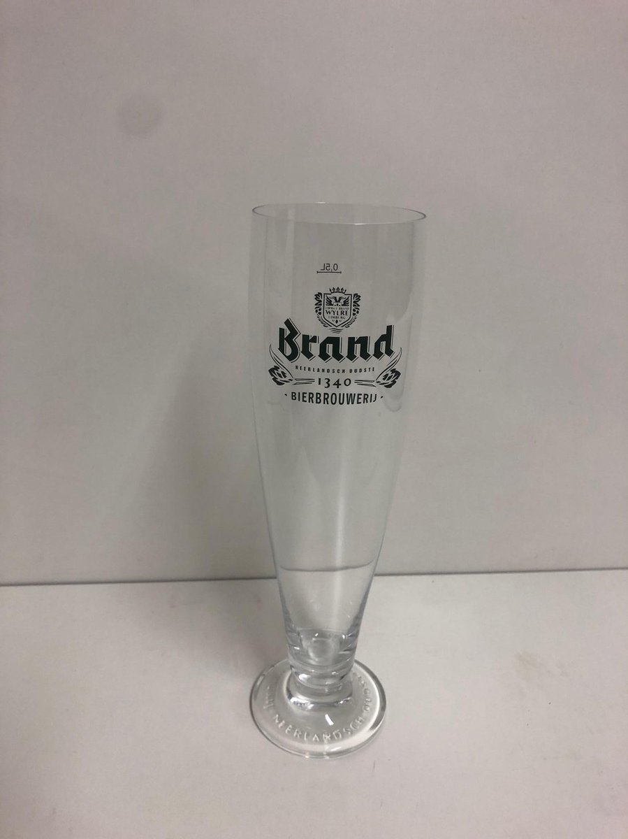 Brand bierglas 6x 50cl wielderke bierglazen
