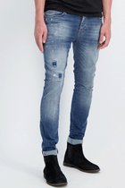 Cars Jeans Heren Jeans Aron Super Skinny - Kleur: Dark Used - Maat: 32/34