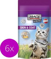 Mac’s Shakery Kattensnoepjes Skin & Coat - Graanvrij - Gebits Reinigend - 6 x 60g