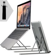 iDeskmate Lichte Verstelbare laptopstandaard - Laptop standaard Ergonomisch - Spacegrijs