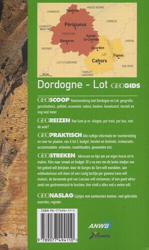 Anwb Geogids Dordogne - Onbekend
