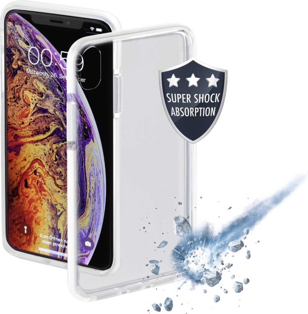 Hama Cover Protector Voor Apple IPhone Xs Max Wit