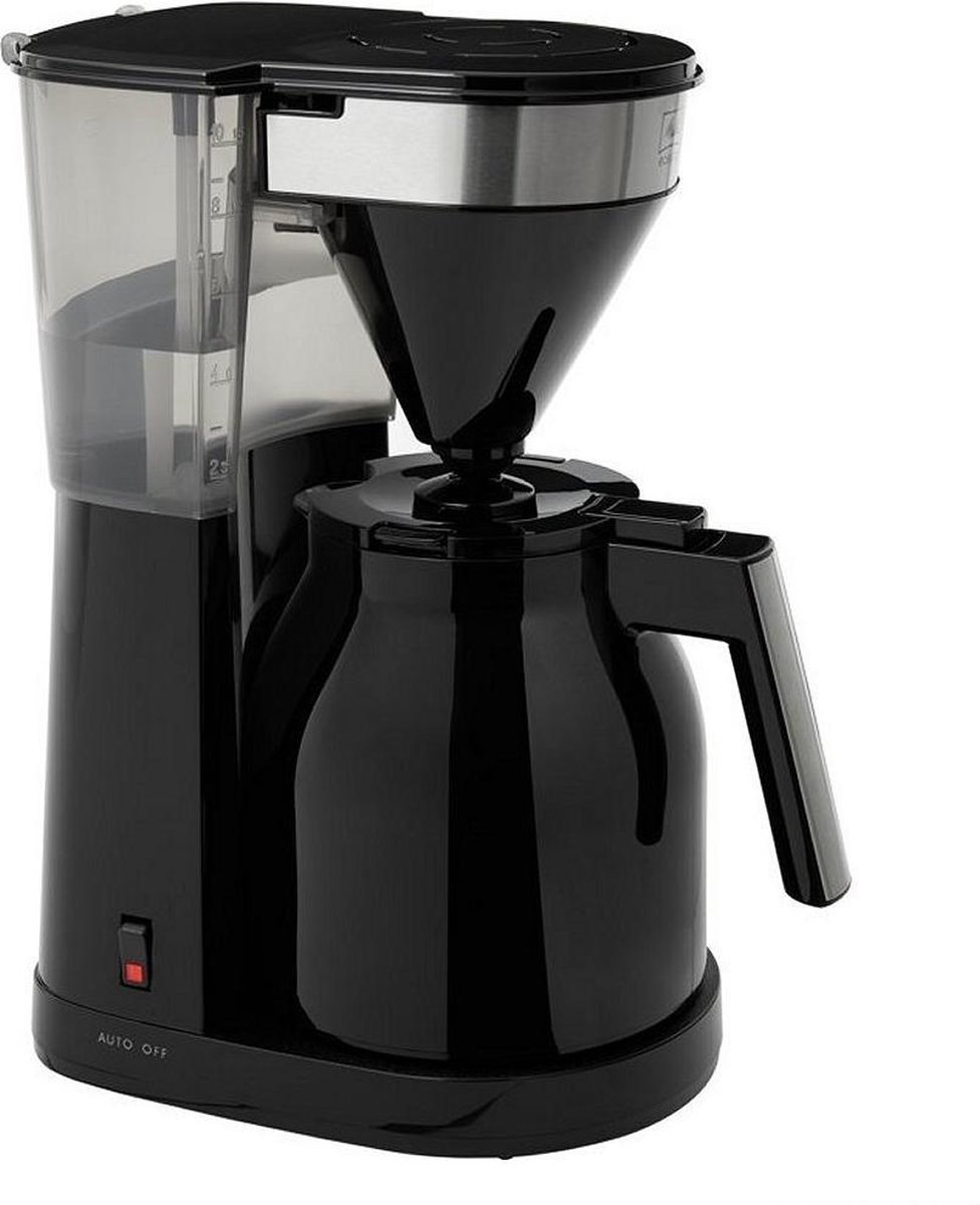 Melitta Easy Top Therm Filterkoffiezetapparaat Zwart bol