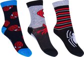 Spiderman Marvel sokken per setje van 3 stuks. Maat: 23-26.