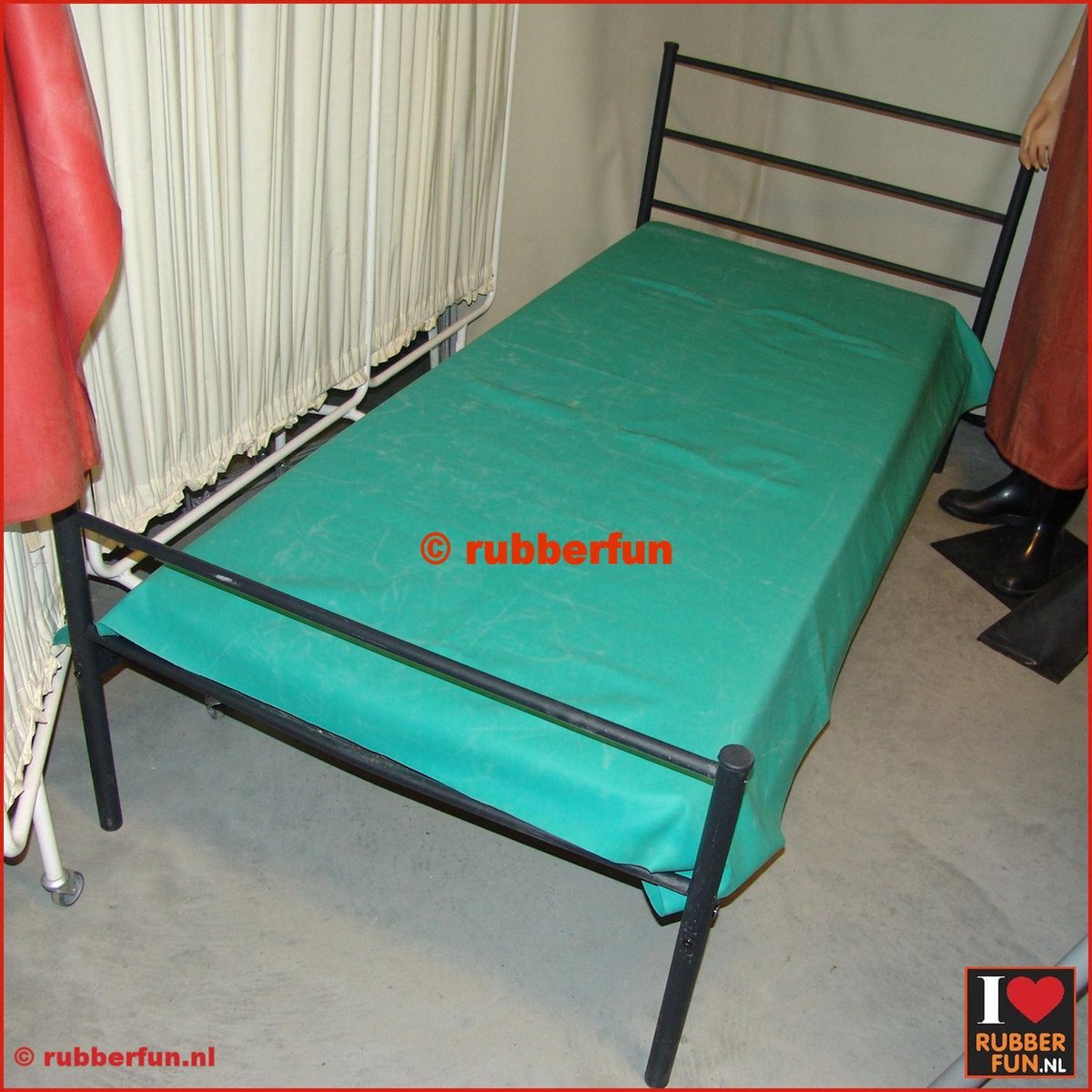 Rubber bedzeil - mackintosh rubber - medisch groen - 90x200 cm - 1A |  bol.com