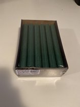 Branded By - Dinerkaarsen - Kaarsen - Dinner candle - 19.5 cm - Appeltjes groen - Apple Green - 18 stuks