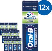 Bol.com Oral-B Pro-Expert Frisse Adem Tandpasta - Voordeelverpakking 12 x 75ml aanbieding