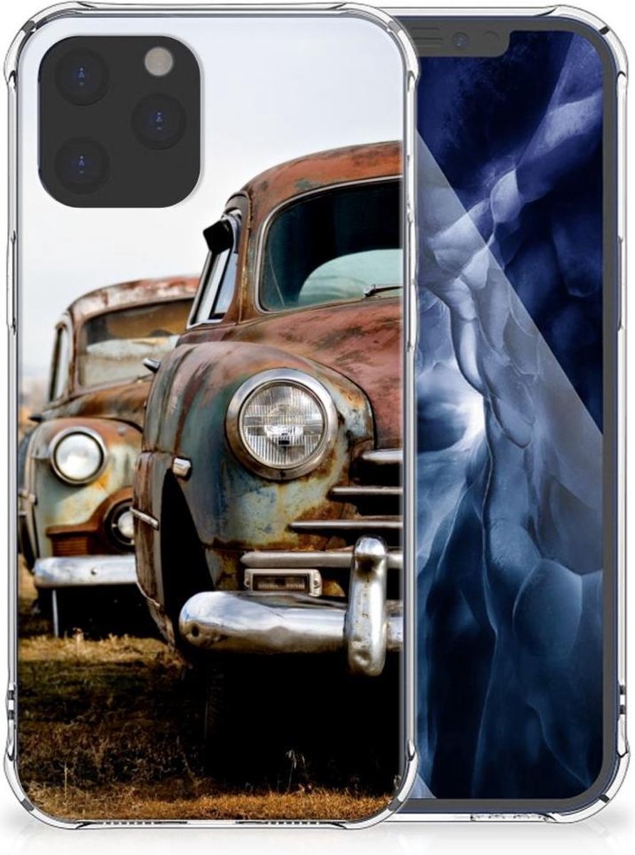 iPhone 12 Pro Max Anti-shock Hoesje met foto Vintage Auto