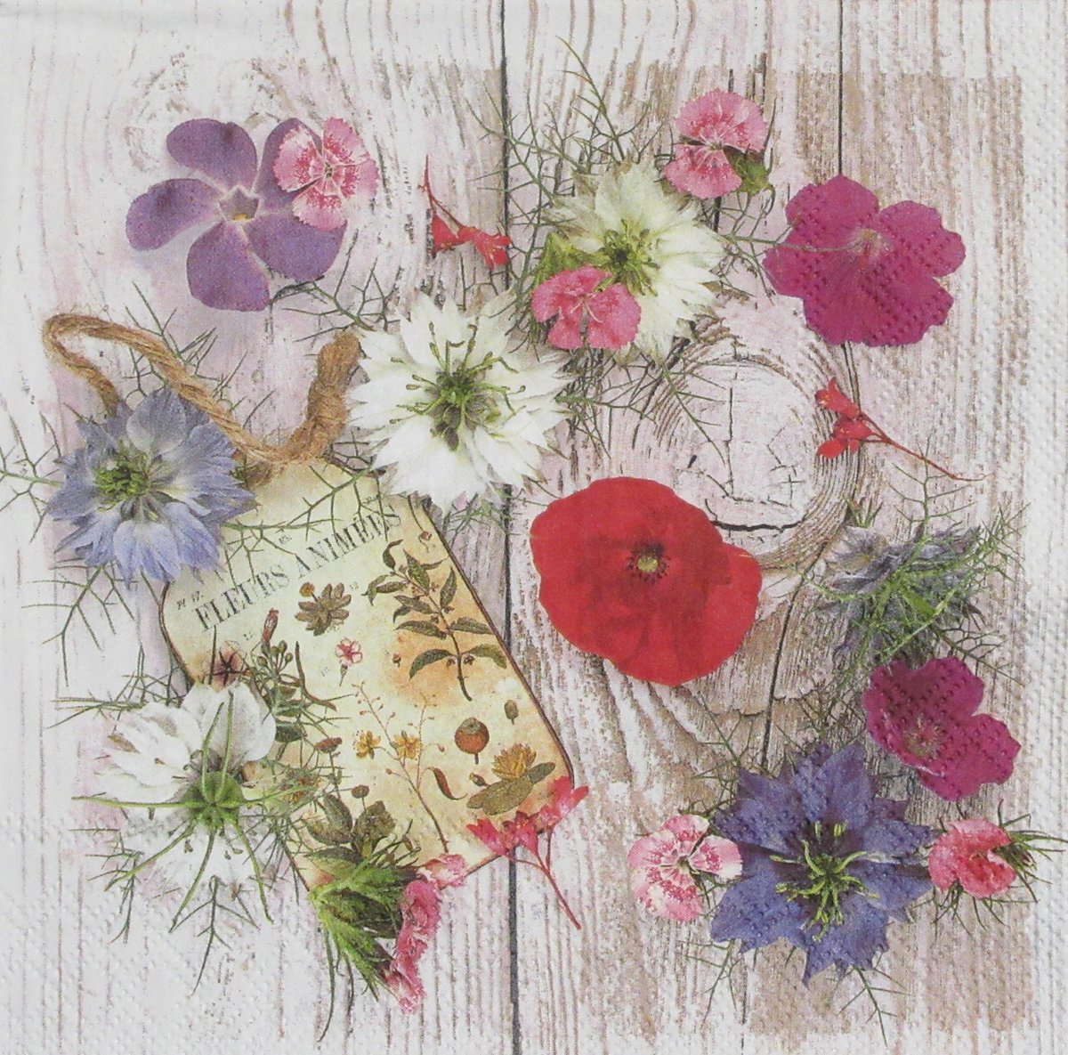 Ambiente - Lunch servetten - Summer Flowers