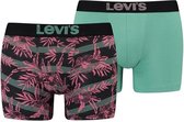 Levi's - Boxer Striped 2-pack - Black Hello Hawaii