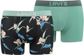 Levi's - Boxer 2-pack - Black/Tropical