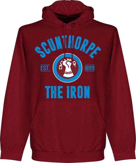 Scunthorpe United Established Hoodie - Bordeaux - M