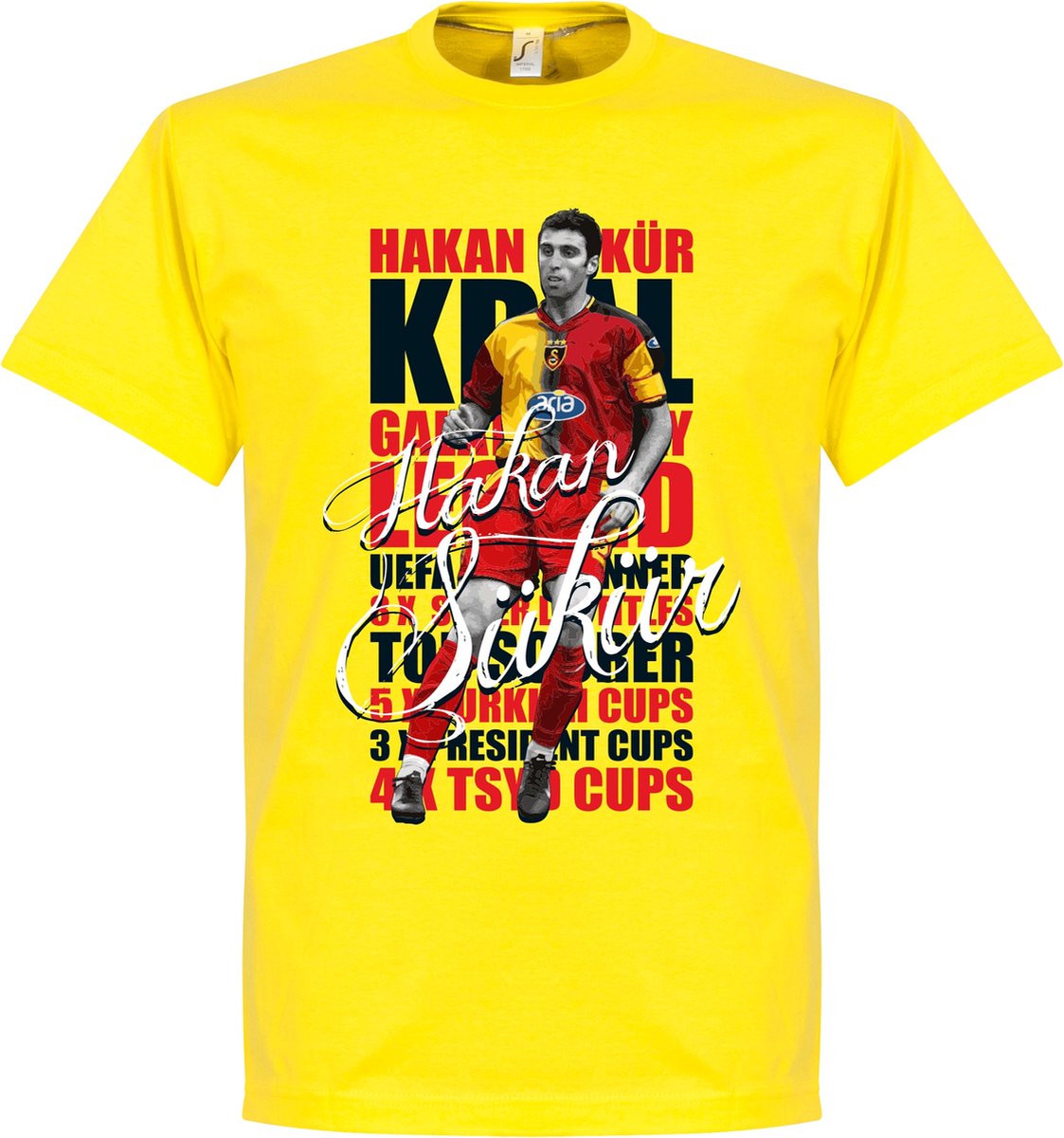 Hakan Sukur Legend T-Shirt - XXL