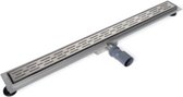 Douchegoot RVS FLENS 70  CM met Uitneembaar Sifon + uitneembaar haarfilter