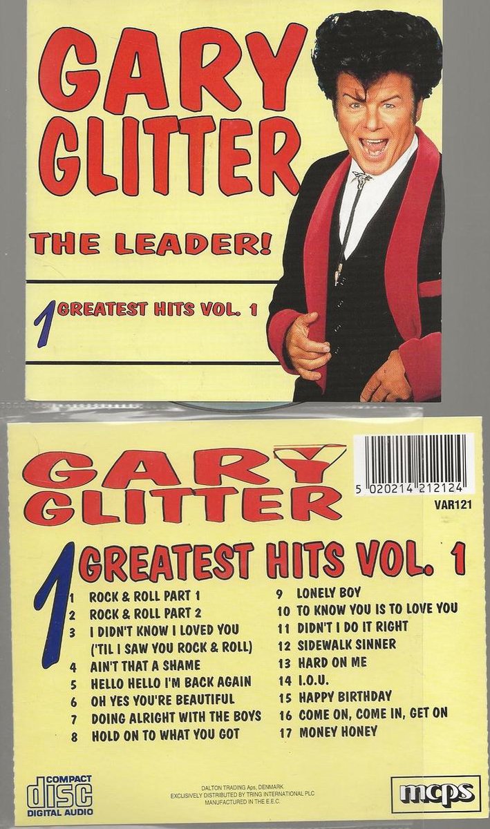 Gary Glitter Greatest Hits Vol 1 - Gary Glitter
