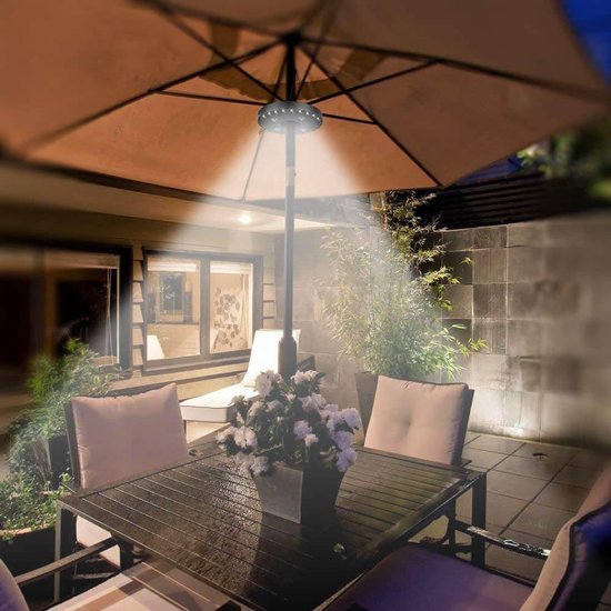 Éclairage parasol à LED - Éclairage de terrasse - Éclairage d'ambiance -  Éclairage... | bol.com