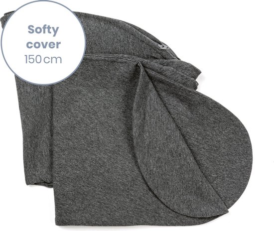 Doomoo Softy Cover - Hoes voor Klein Voedingskussen Softy - Biologisch  Katoen - 150 cm... | bol.com