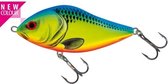 Salmo Slider 7F chartreuse blue - 7cm - 17 gram floating