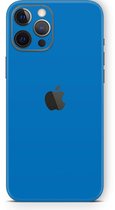 iPhone 12 Pro Max Skin Mat Blauw - 3M Sticker