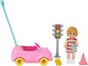 foto van Barbie Skipper Babysitter Speelset - Auto Meisje - Speelfigurenset