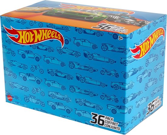 Hot Wheels Diecast 36-Auto's in Cadeauverpakking - Speelgoed Auto's
