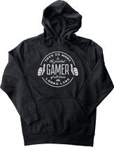 Hooded Sweater - met capuchon - Gamer Hoodie - Gamer Sweater  - Fun Tekst - Lifestyle Hoody - Workout Sweater - Chill Sweater - Mood - Game - Gamer - This Is what the greatest game