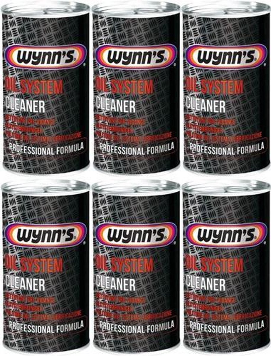 Wynns 47241 Oil System Cleaner 6 X 325Ml