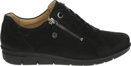 Hartjes 162.0912/99 - Volwassenen Dames sneakersDames veterschoenen -  Kleur: Zwart - | bol.com