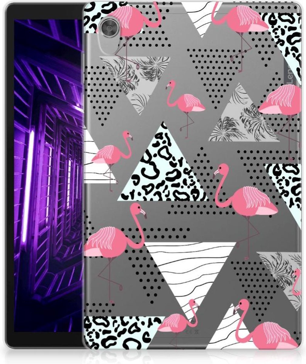 Lenovo Tab M10 HD (2de generatie) Back Case Flamingo Triangle
