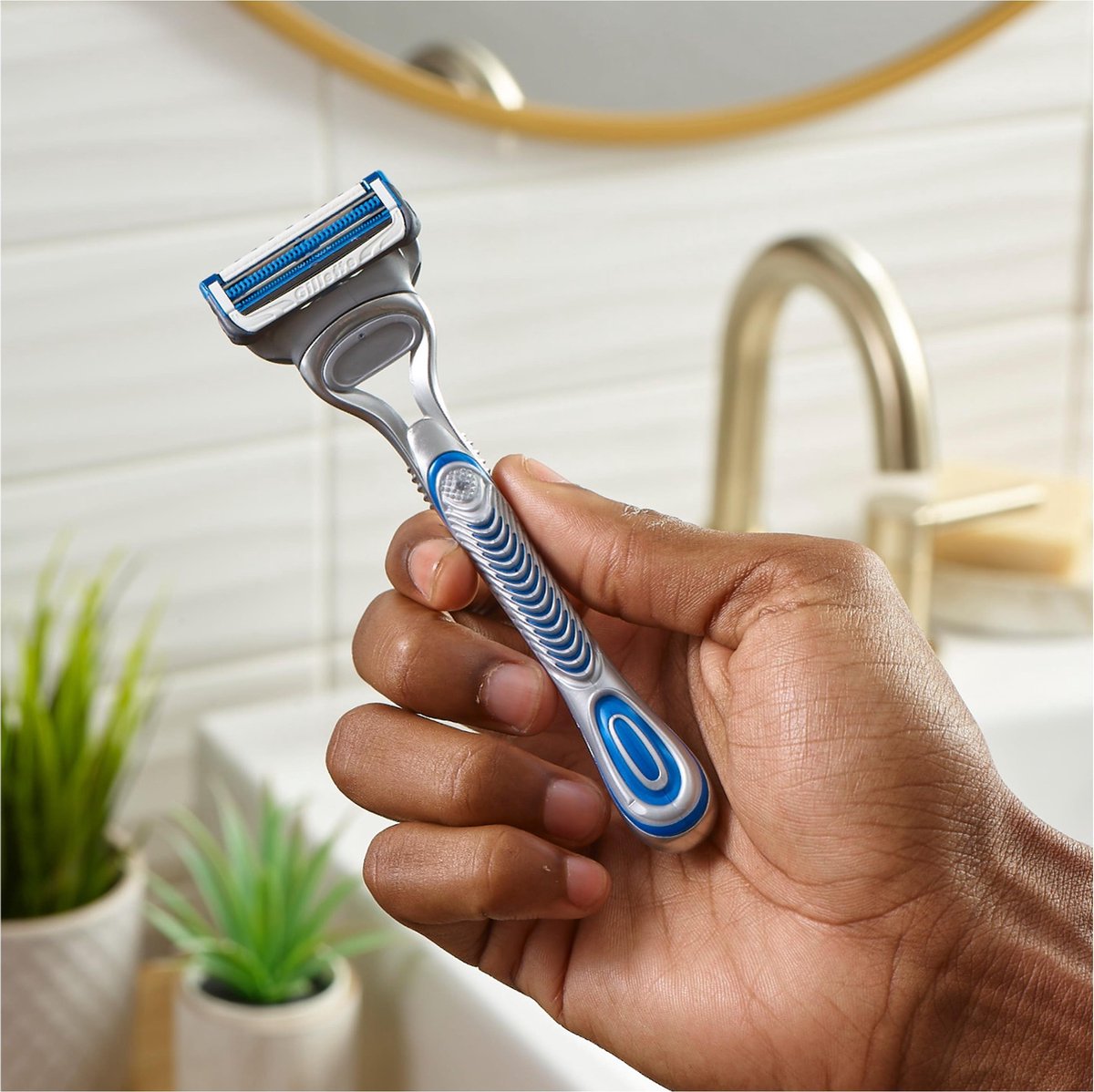 Gillette SkinGuard Sensitive - Scheersysteem Voor Mannen - Inclusief 1 Scheermesje