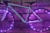 Fietsverlichting Roze- Fiets Licht-Lichtsnoer Fietswiel- Fiets Wiel Licht- 20 Leds-Geschikt