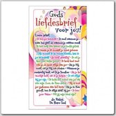 Kaart kind Gods liefdesbrief voor jou - Bijbel - Christelijk - Majestic Ally - 6 stuks