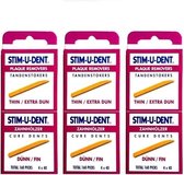 Stimudent Dun - Tandenstokers - 3 x 160 stuks - Voordeelverpakking
