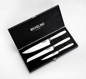 Michelino Messenset 3-delig - Geschenkset - Zilver