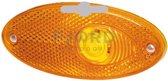 Zijreflectorlicht Hella (Oranje) Ovaal 101,6mm