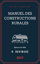 Savoirs & Traditions - Manuel des constructions rurales