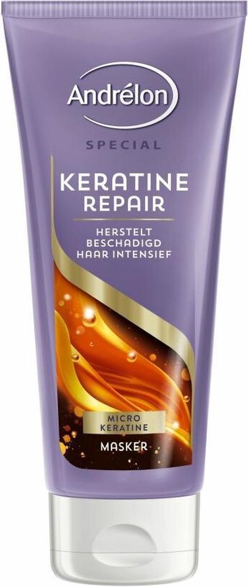 vertel het me Weggelaten Geneigd zijn Andrelon Haarmasker Keratine Repair 180 ml | bol.com