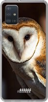 6F hoesje - geschikt voor Samsung Galaxy A52 - Transparant TPU Case - Kerkuil #ffffff