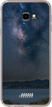 6F hoesje - geschikt voor Samsung Galaxy J4 Plus -  Transparant TPU Case - Landscape Milky Way #ffffff