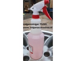 Velgenreiniger ALPHA Huismerk 750 ML - Lichtmetalen velgen geschikt voor VW Seat Audi Mercedes BMW Naafdoppen -Naafkappen - Velgen - Winterbanden - Velg - All season banden - Ontvochtiger - Ruitenkrabber - Vorst - Regen stickers logo - embleem - BBS