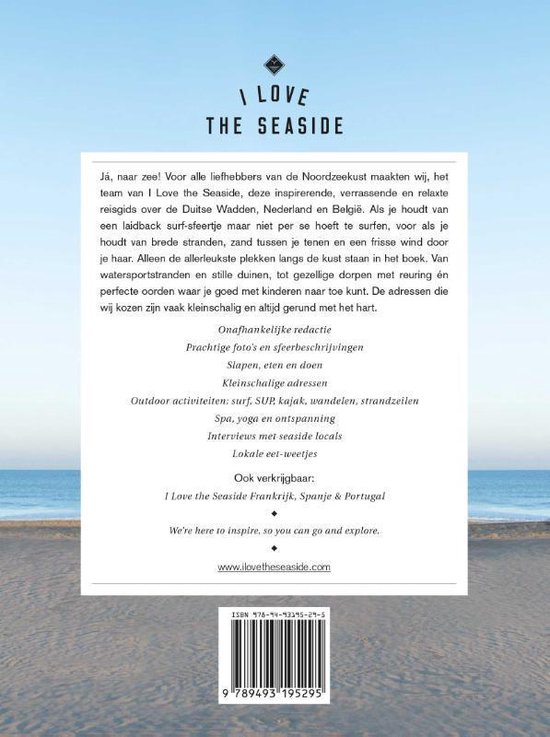I Love the Seaside  -   I Love the Seaside Noordzeekust - Alexandra Gossink