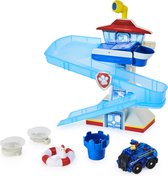 PAW Patrol - Avonturenbaai-badspeelset met lichtgevend Chase-speelgoedvoertuig