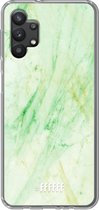 6F hoesje - geschikt voor Samsung Galaxy A32 5G -  Transparant TPU Case - Pistachio Marble #ffffff