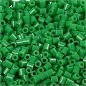 Foto kralen, afm 5x5 mm, gatgrootte 2,5 mm, groen (16), 6000stuks