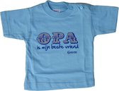 Rebel t-shirt | maat 62 | Opa is mijn beste vriend