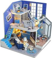 Hewec Mini DIY huis Miniatuur Bouwpakket modelbouw poppenhuis set 15