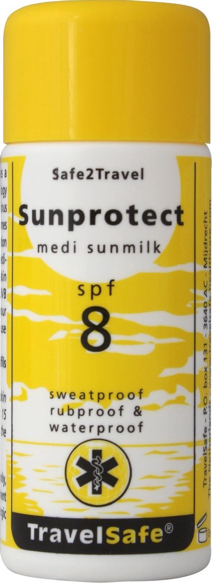 Travelsafe Sunprotect SPF 8 - Zonnebrand crème