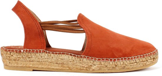 Toni Pons Nuria Espadrilles Dames Suède Brandy – maat 42 | bol.com