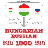 Magyar - orosz: 1000 alapszó